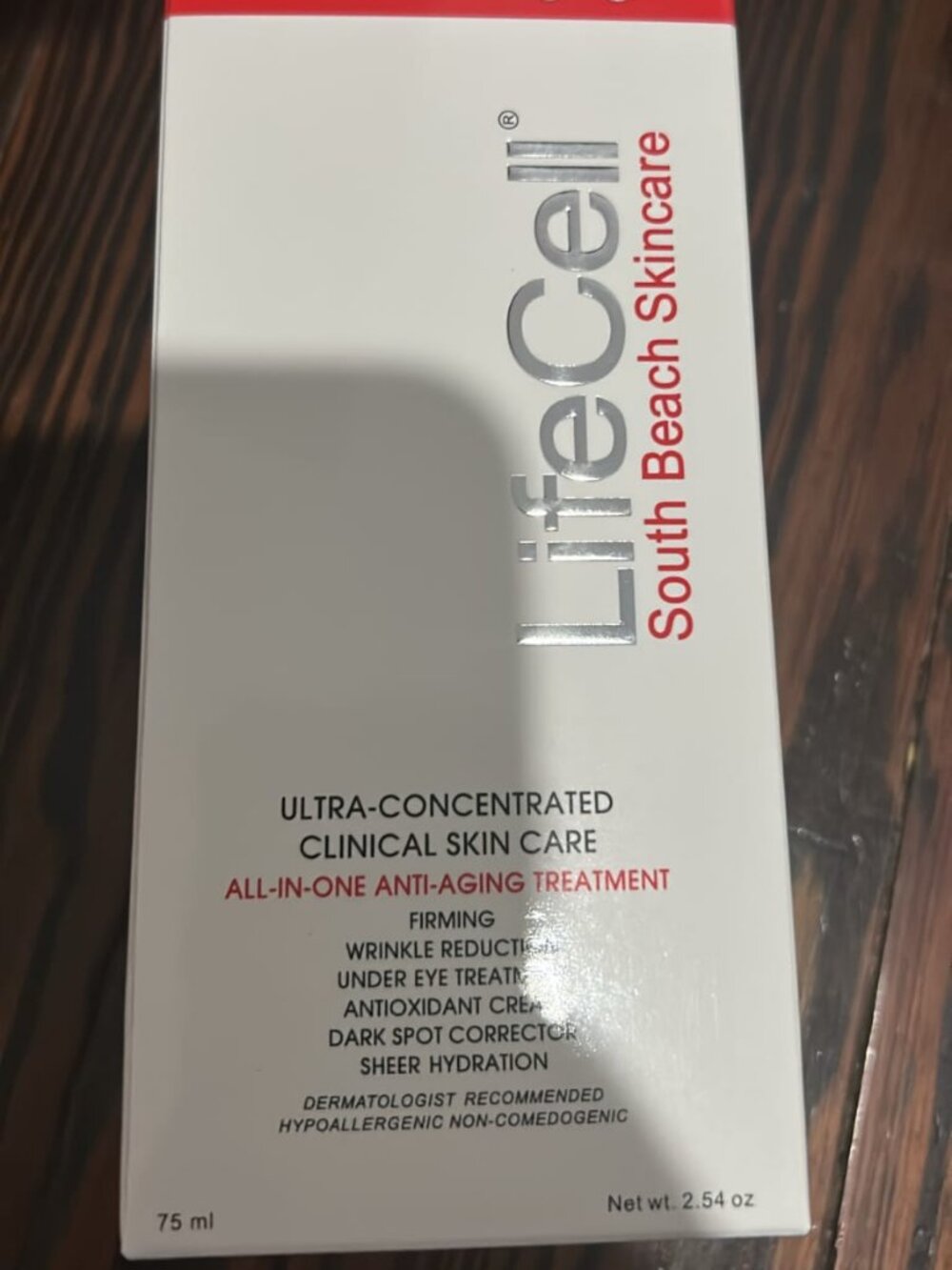 LifeCell South Beach Skincare All-In-One Anti-Aging Treatment 75ml 2.54oz - Picture 1 of 1
